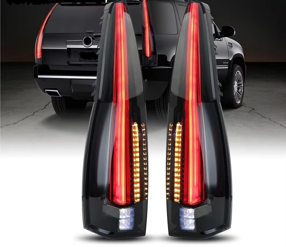 Gruppo Ottico Posteriore Luci Posteriori Per CADILLAC Per ESCALADE 2007-2014, Accessori Per Auto, Luci Di Guida Rosse, Freni Posteriori, Ricambi Auto Fanale Posteriore Per Auto