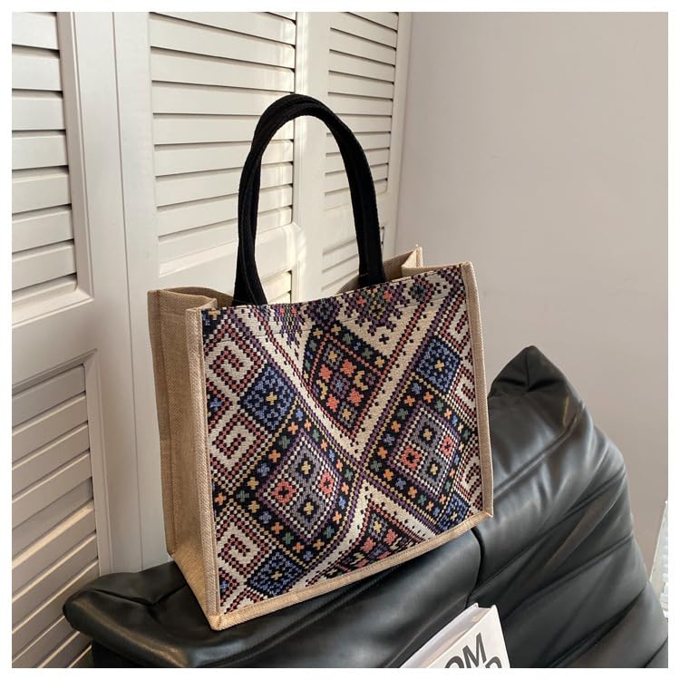 Bolso tote de mujer con capacidad grande y múltiples bolsillos miniatura 2