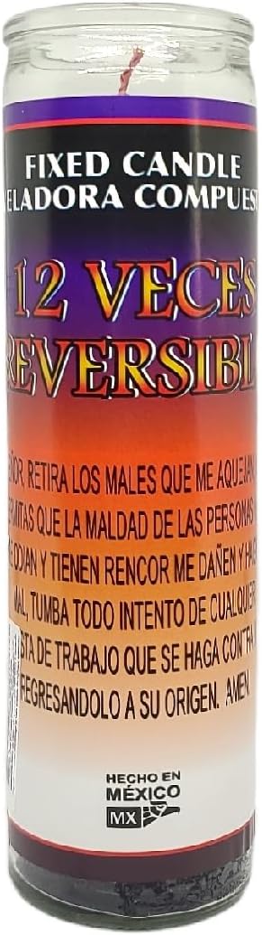 12 Veces Reversible Fixed Candle