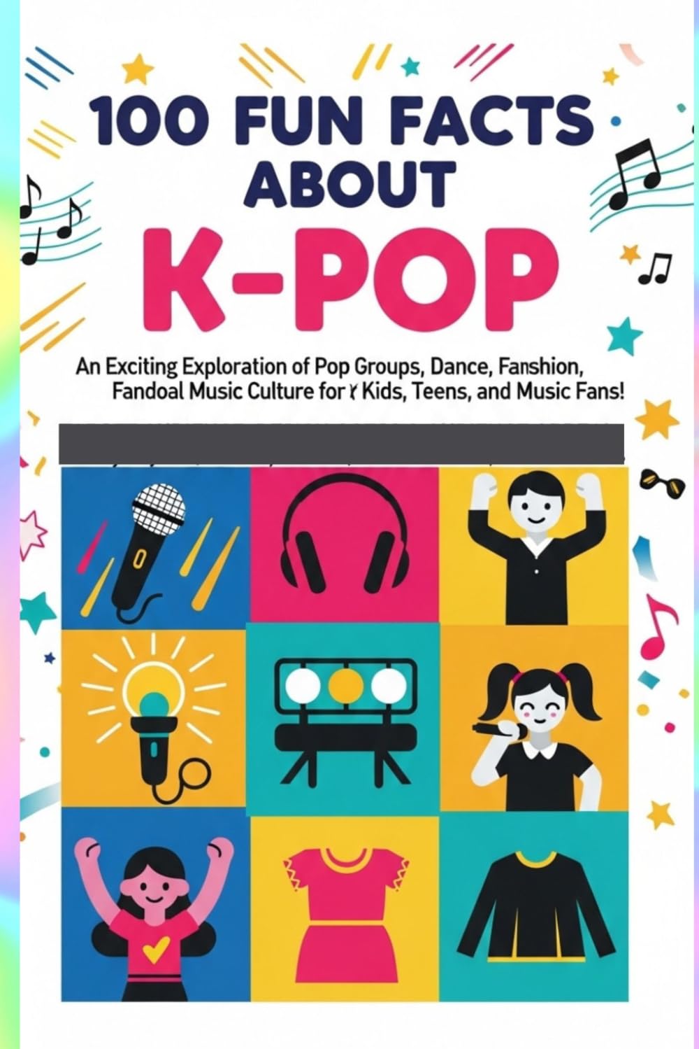 100 Fun Facts About K-Pop: An Exciting Exploration of Pop Groups, Dance, Fashion, Fandoms, and Global Music Culture for Kids, Teens, and Music Fans!