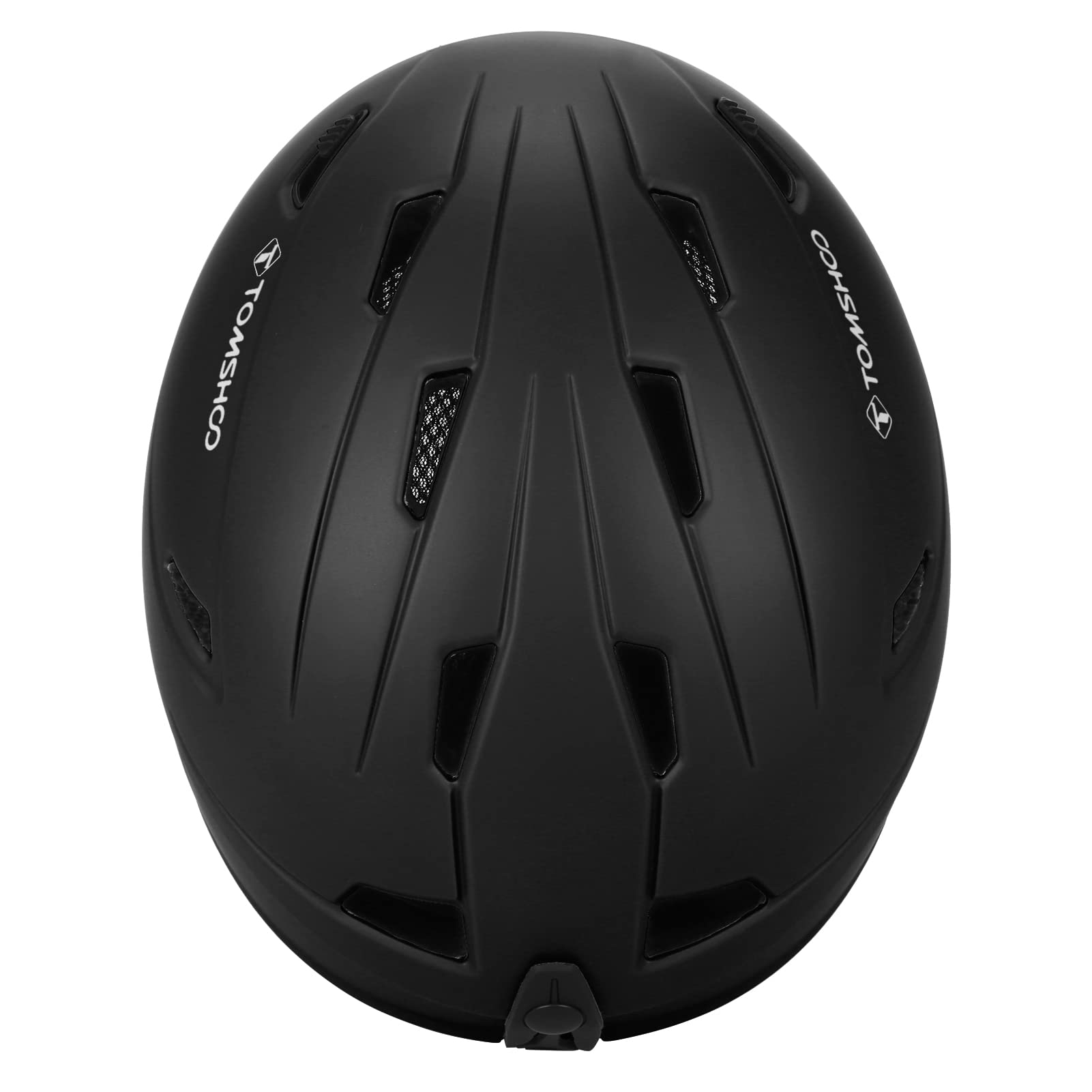 Casque de ski et de snowboard avec doublure amovible et coussinets d'oreille