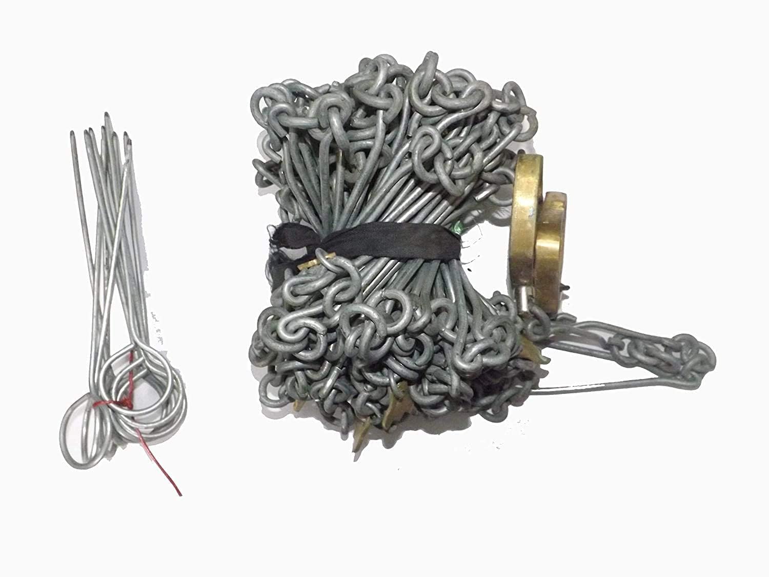 66 Feet Land Survey Chain – Durable GI Wire with 10 Arrow-Free Links for Accurate Measurements by UK Survey INST-image-34