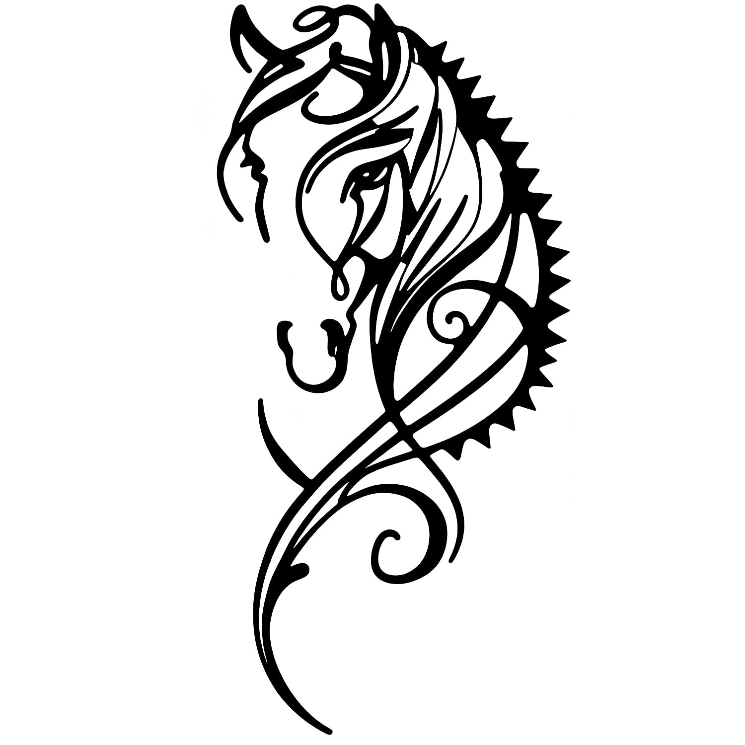 Black Metal Horse Wall Decor: Metal Line Art Wall Decor, Wall Art Horse Decor for Home Bedroom Bathroom Living Room, Modern Farmhouse Decor Deals, Western or Equestrian Home Decor, Wall Sculptures