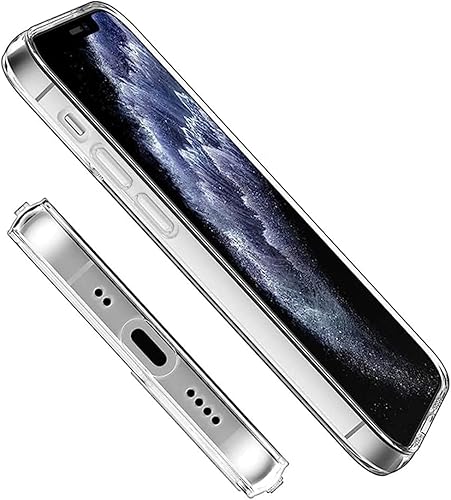 Miniatura 8 de Funda para teléfono compatible con iPhone Xs Max Pink Pure Clear Phone Funda impermeable accesorios de conejo con dije de rodillo