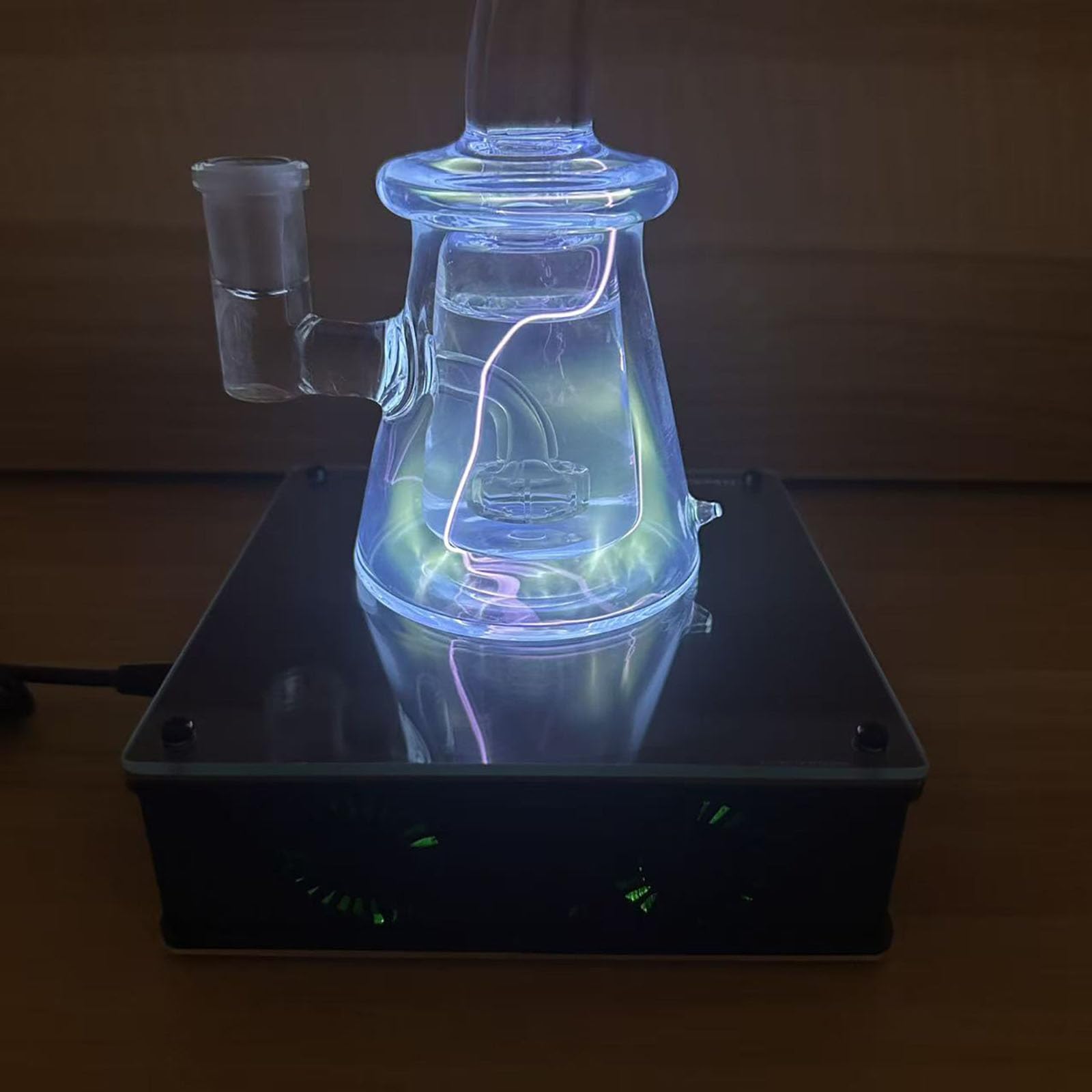 Lampa w kształcie kubka plazmowego, z wrażliwym na dotyk światłem ksenonowym, interaktywna świecąca butelka na wodę, zestaw plazmowy DLY, dekoracja imprezowa, sygnał zewnętrzny i prezenty
