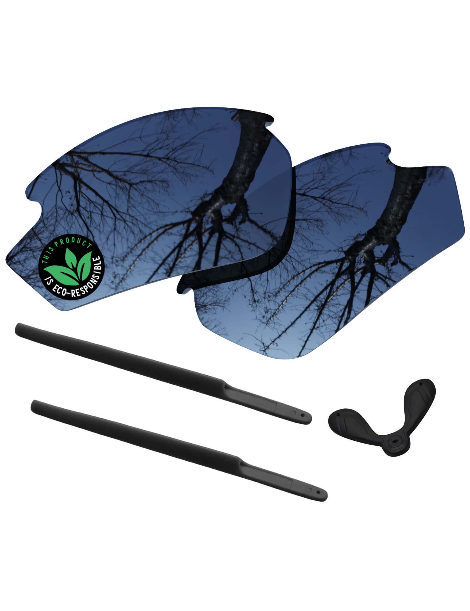 RaydiRaydi Polycarbonate Replacement Lenses & Rubber Kits for Rudy Project Rydon Sunglasses