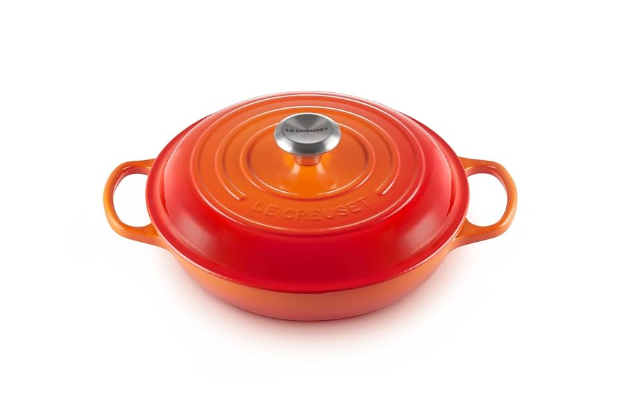 【美品】LE CREUSET　ウィンザーポット　オレンジ　16cm フランス製ヴィンテージルクルーゼの魅力的なポット