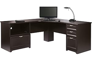 Realspace Magellan Performance 71 Inch Executive Corner Desk for Home Office