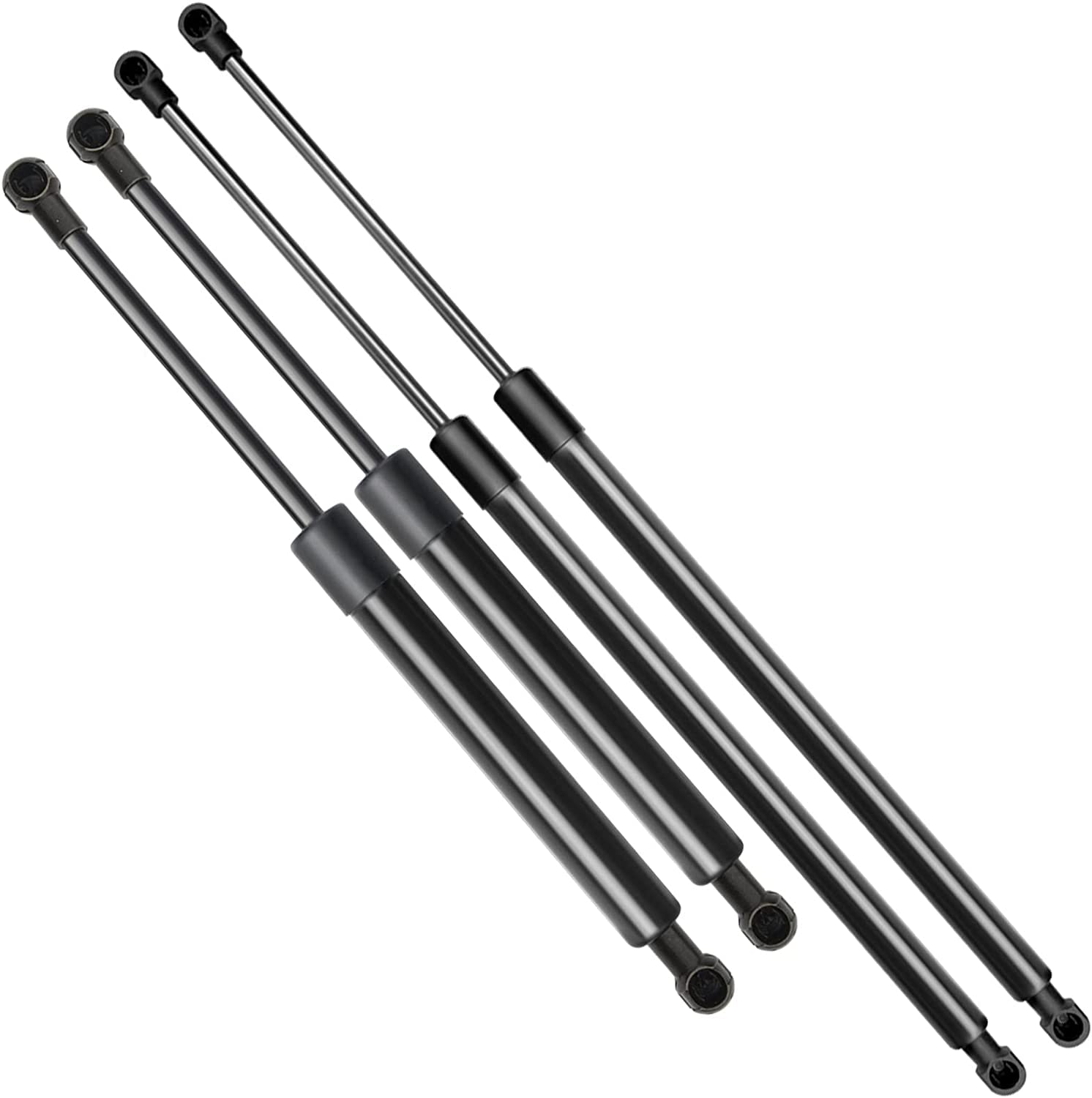 Frankberg 4x Gas Struts Tailgate Bonnet Hood Compatible with X5 E53 3.0d 3.0i 4.4i 4.6is 4.8is All motors SUV 2000-2006