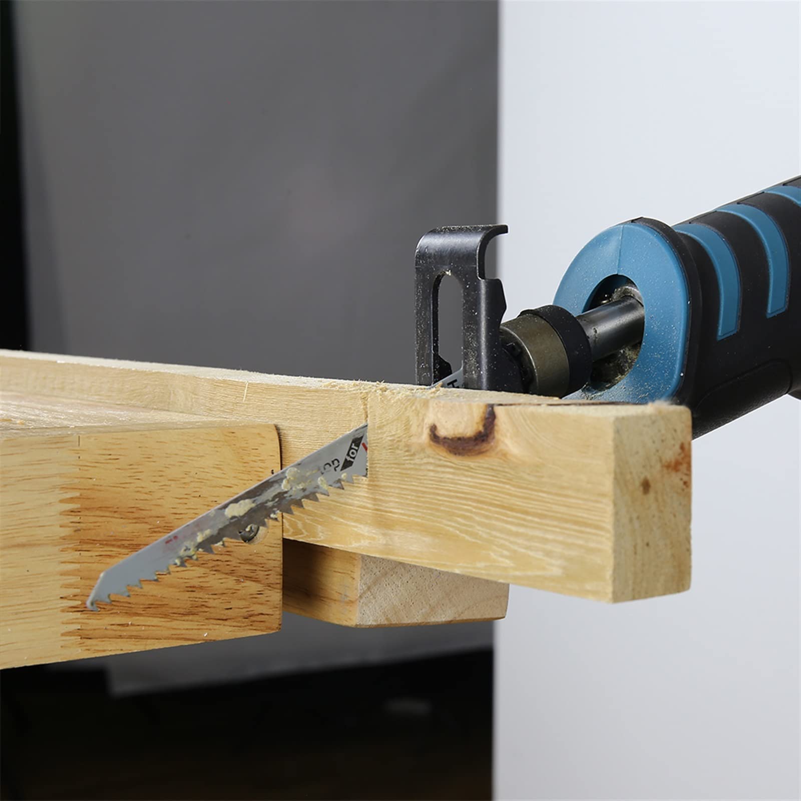 Miniaturowa piła stołowa 21V piła szablasta maszyna do cięcia drewna i metalu piła elektryczna, bezszczotkowa(No Battery)