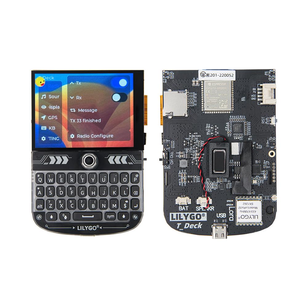 LILYGO T-Deck ESP32-S3 LoRa TTGO Development Board with 2.8 Inch ST7789-SPI Interface IPS LCD (868MHz Firmware) — view 9