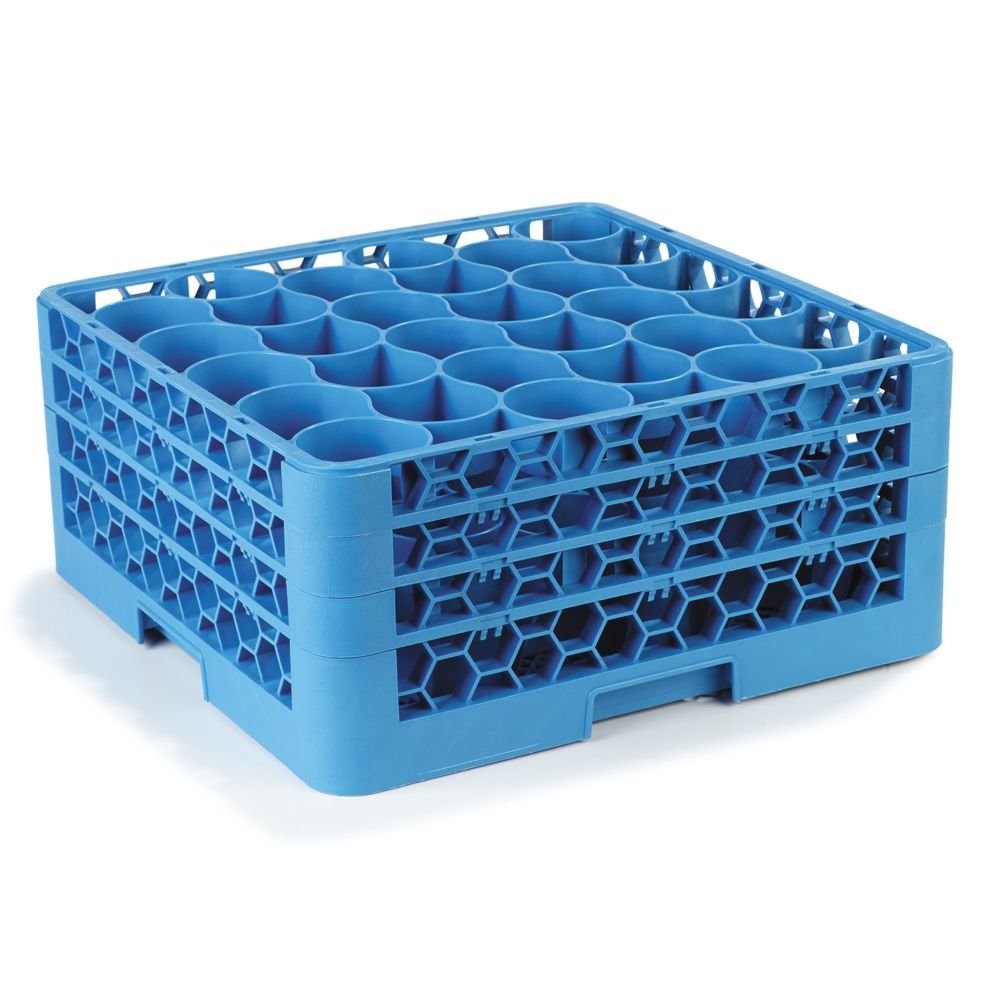 Carlisle 30 Compartment Full Size OptiClean™ NeWave™ Glass Rack [Set of 2]
