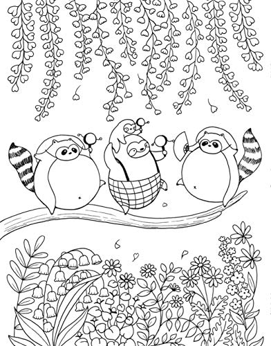 A Million Sloths: Seriously Cute Creatures to Colour - Image 2