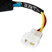 Vista 4 de Interruptor de encendido de llave de 2 cables, interruptor de arranque con 2 llaves, encendido y apagado para coche eléctrico de montar para niños