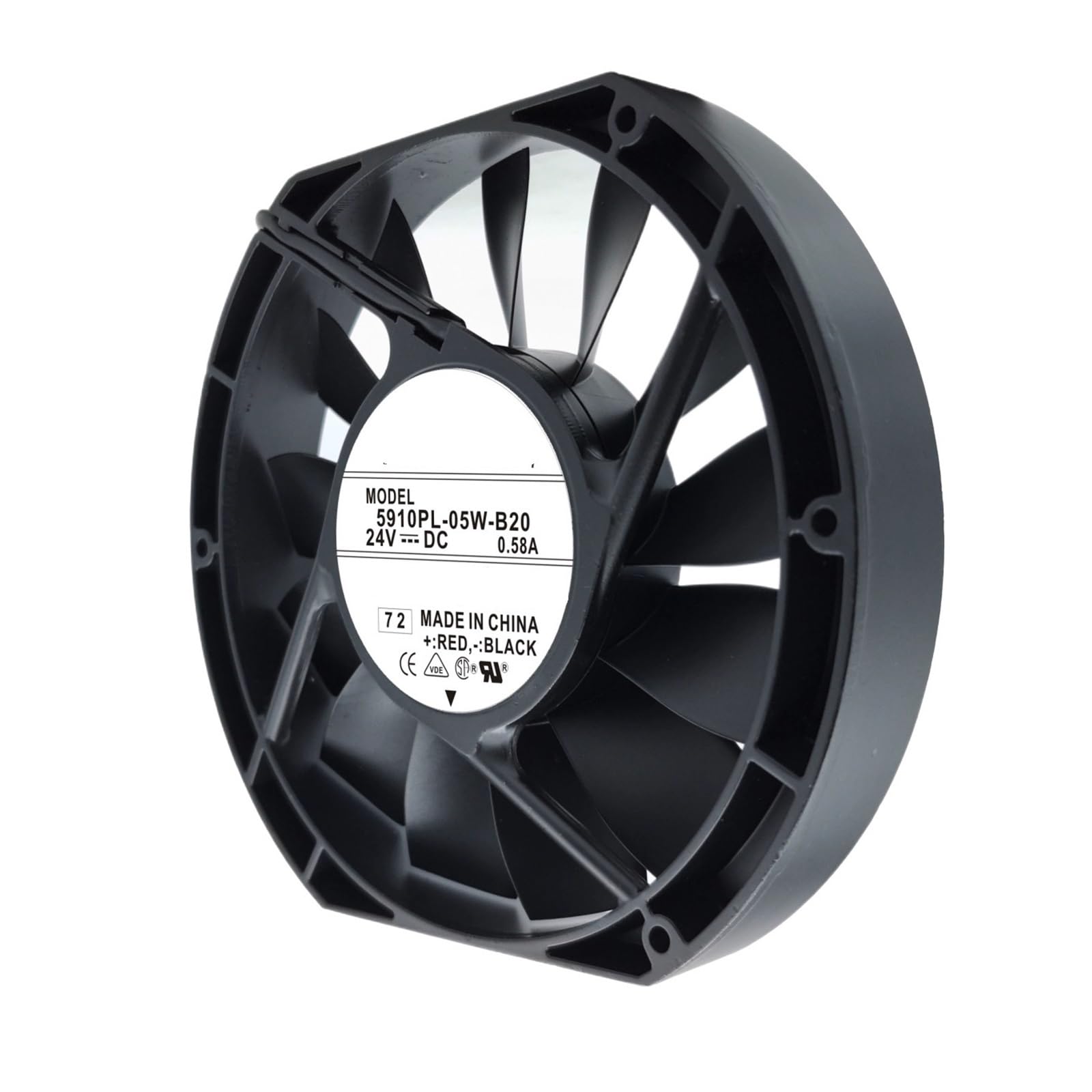 PEQYUACTE 5910PL-05W-B20 24V 0.58A 17225 172x172x25mm Cooling Fan
