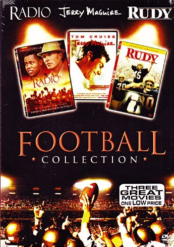 Football Box Set - DVD Rudy Radio Jerry Maguire