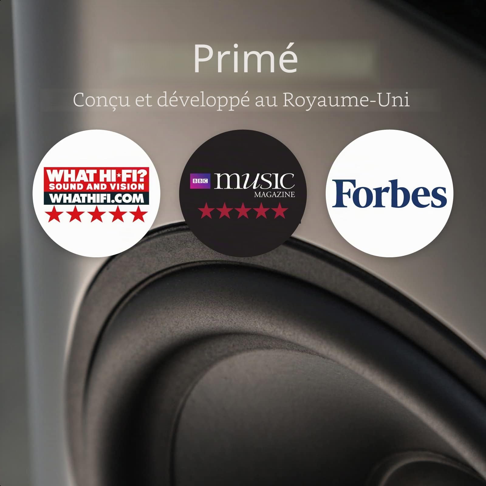 Q ACOUSTICS 3060s Caisson de Basses Actif Noir Carbone