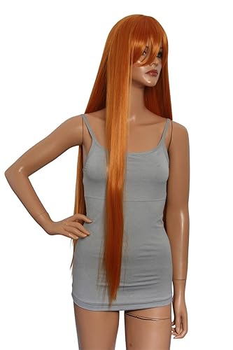 Miniatura 3 de Epic Cosplay Persephone Peluca larga y recta roja borgoña de 40 pulgadas (12BR)