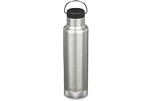 Klean Kanteen Insulated Classic 20oz (w/Loop Cap) Brushed Stainless