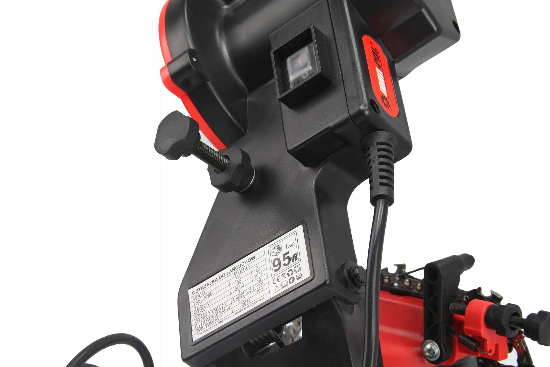 Afiladora de cadena 85 W para motosierra afiladora eléctrica de disco