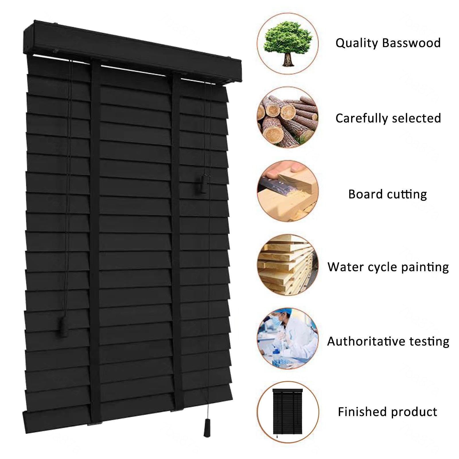 horizontale jaloezie aluminium 25 mm 320 mat zwart 120x250 cm | Jaloezieën