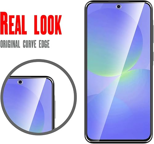 WFTE 2-Pack for Samsung Galaxy A36/ A37/ A56 5G Screen Protector,Anti-Drop & Anti-Scratch Protection Film,Bubble-Free,HD Clear Premium Tempered Glass For Samsung A37/A27 5G,Case Friendly - 3