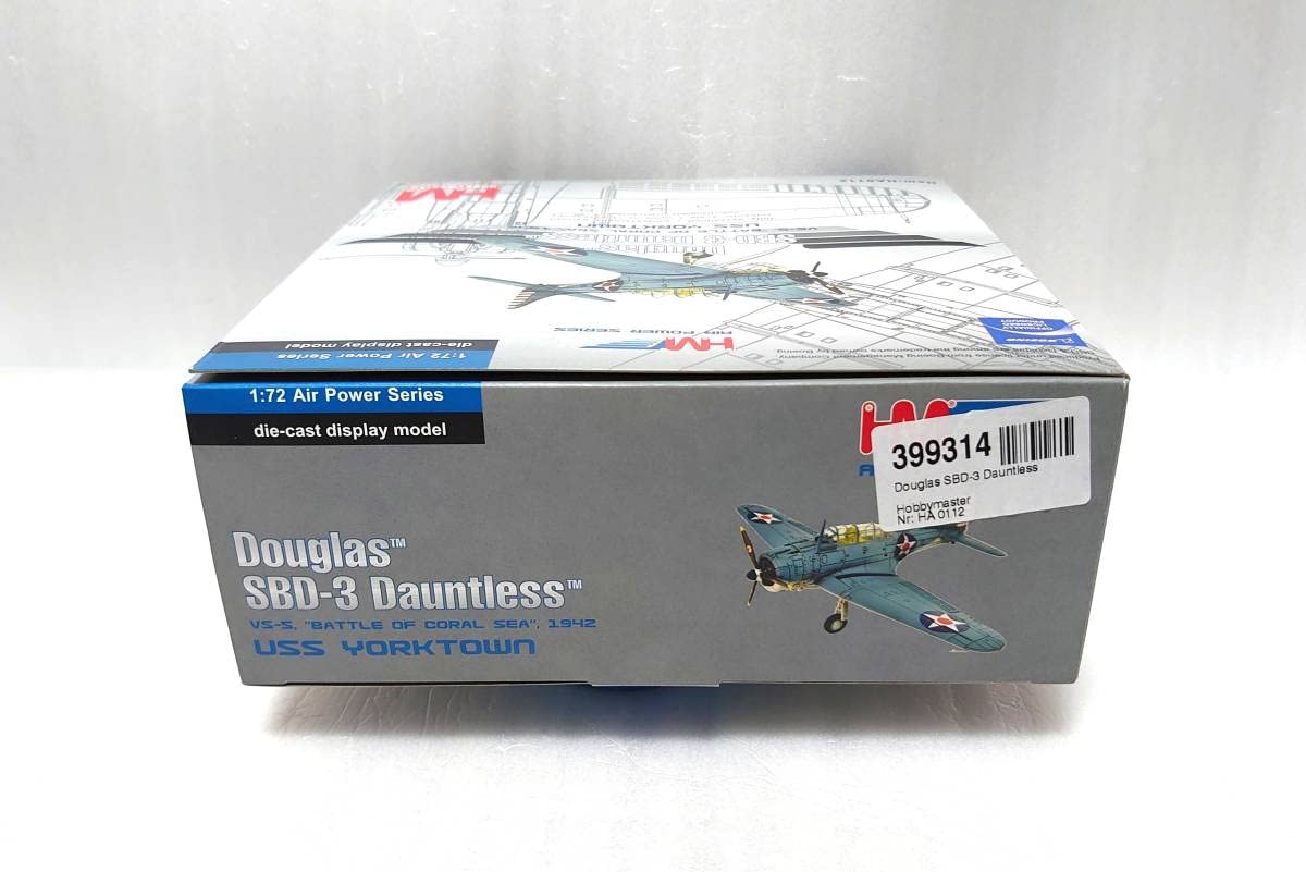 絶版新品 ホビーマスター 1/72 SBD-3 ドーントレス　北アフリカ1942 絶版新品 ホビーマスター 1/72 SBD-3 ドーントレス 北アフリカ