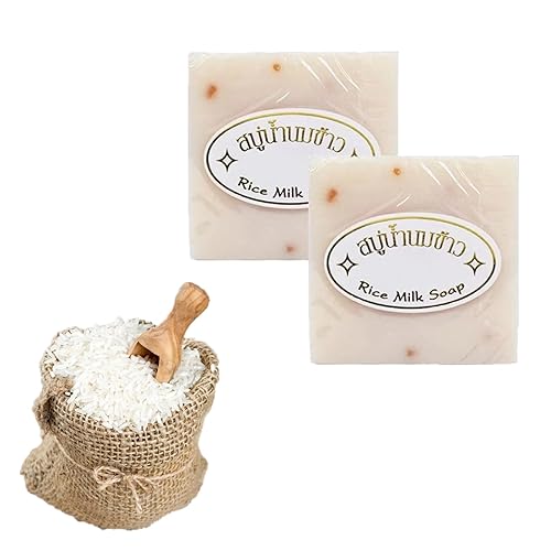 Jabón de arroz tailandés, jabón de leche de arroz, Jabón Aclarante de Arroz, Jabón de Arroz para Aclarar La Piel, Jabón de Leche De Arroz Aclarante,