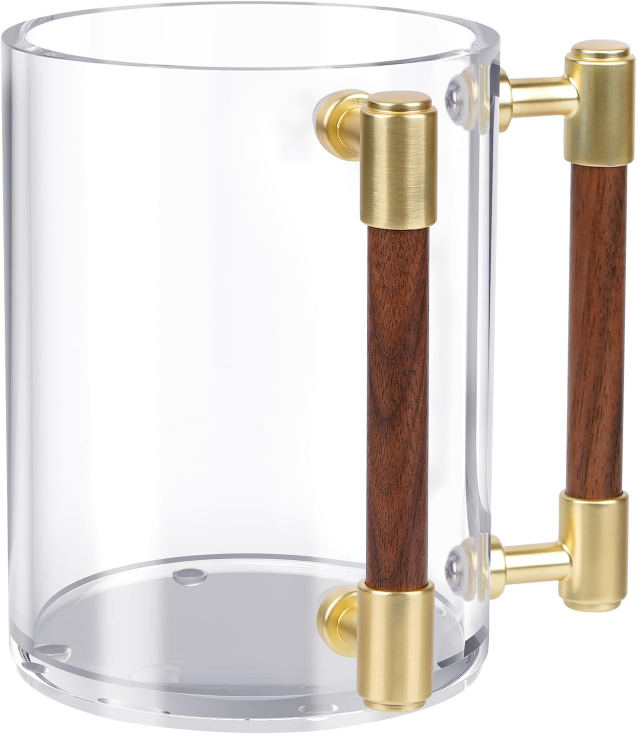Washing Cup Judaica with Dual Handles, Unbreakable Clear for acrylic Netilat Yadayim Cup for Everyday & Passover Seder, Shabbat, Shul, Synagogue & Home (HARDWARE)