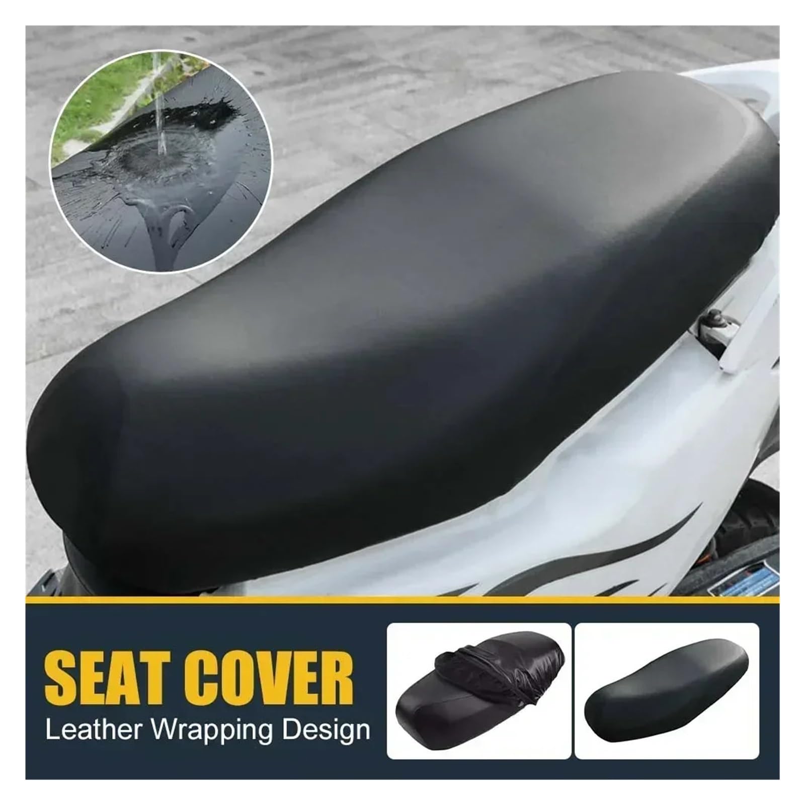 Coprisella Coprisedile Moto Impermeabile Antipolvere Antipioggia | Coprisedile Per Moto Protezione Per Cuscino Per Scooter Per Moto, Impermeabile, Antipolvere, Antipioggia