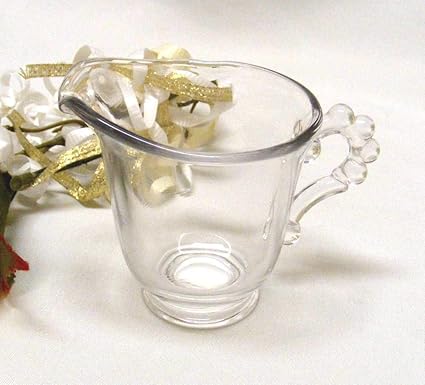 Amazon Imperial Glass ミニキャンドルウィック クリーマー Judys Home Delights シュガーポット ミルクピッチャー 通販