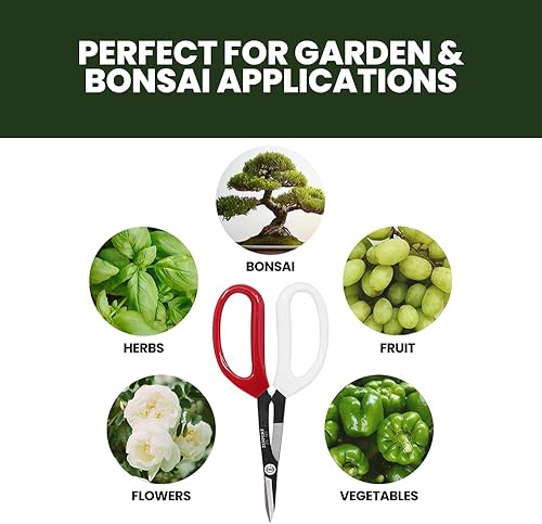 Miniatura 3 de Zenport ZS105 Deluxe Tijeras, jardínfrutamanualidades, 6.5 pulgadas de largo