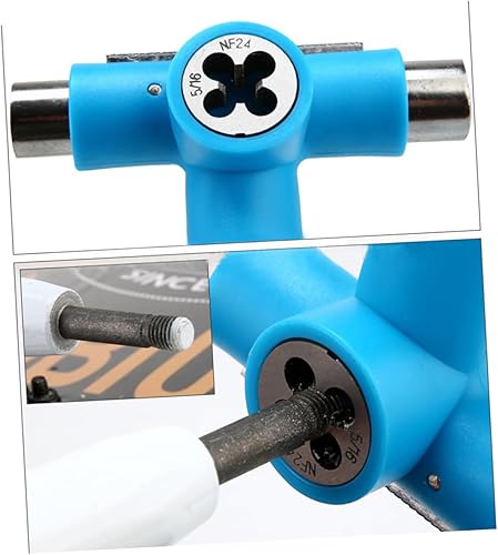 Miniatura 4 de Gatuida Herramienta de patinaje de ruedas Diapositiva multiherramientas Herramienta de desmontaje de monopatín Funda de eliminación de patinaje de