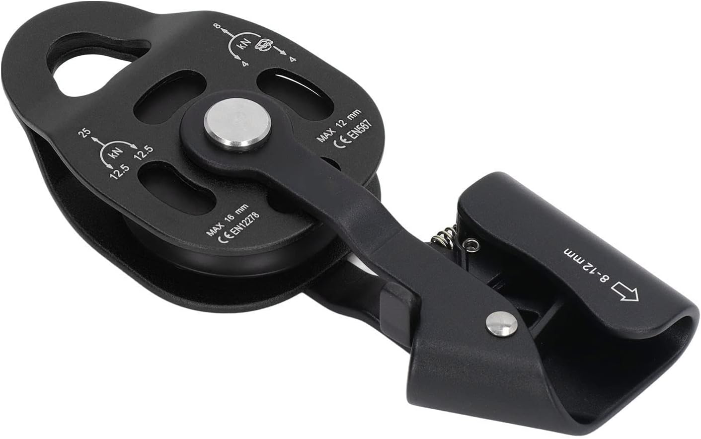 Climbing Pulley, Aviation Alloy 25KN Static Force Rustproof