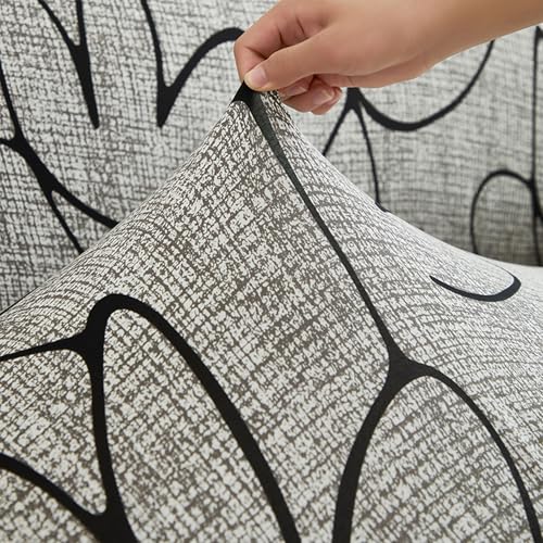 Housse de canapé super extensible 4 places lavable et protecteur universel