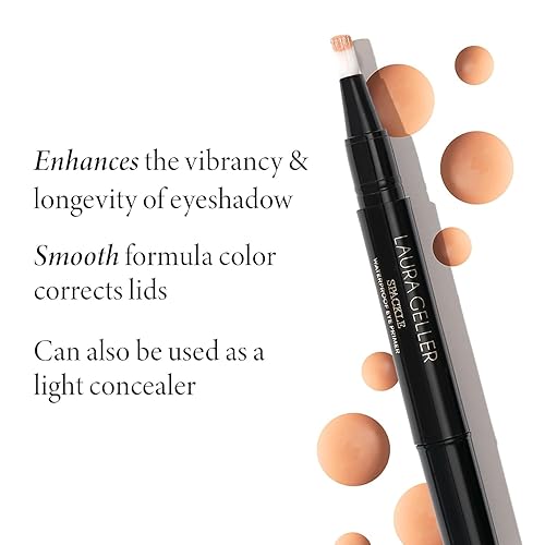 Miniatura 2 de LAURA GELLER NEW YORK Imprimación de Sombra de Ojos Eye Spackle Resistente al Agua - Reduce la Apariencia de Líneas Finas - Dura Todo el Día