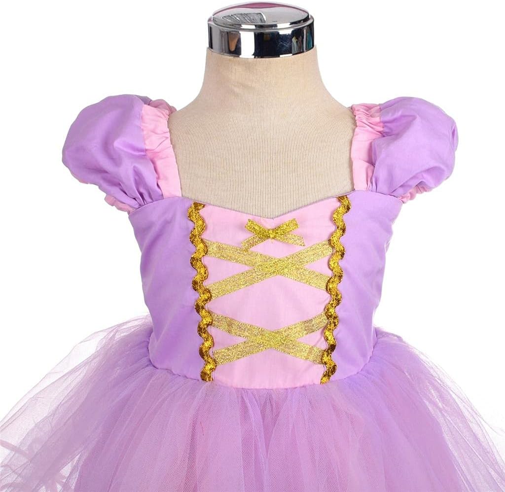 Dressy Daisy Princess Costumes Toddler Birthday Halloween Party Dress Up for Baby Toddler Girls 3 Months to 6 Years