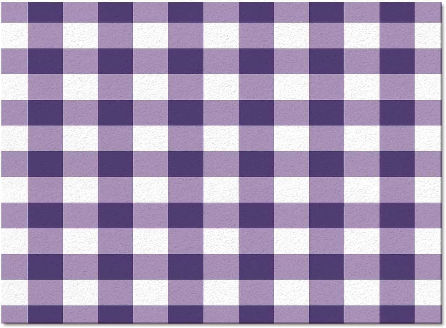 Purple White Plaid Area Rug 2'7''x 5', Gradient Geometric Buffalo Checkered Modern Outdoor Living Room Bedroom Area+Rug Carpet, Kitchen Rug Bath Mat Front Porch Floor Doormat Runner Rugs