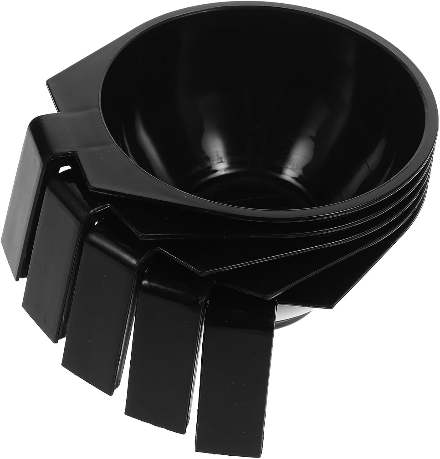 Alipis 5pcs Hair Dye Bowls for Salon and DIY Use Professional Hairdresser Mixing Tint Bowls Hair Coloring Tools for Barber Random Color