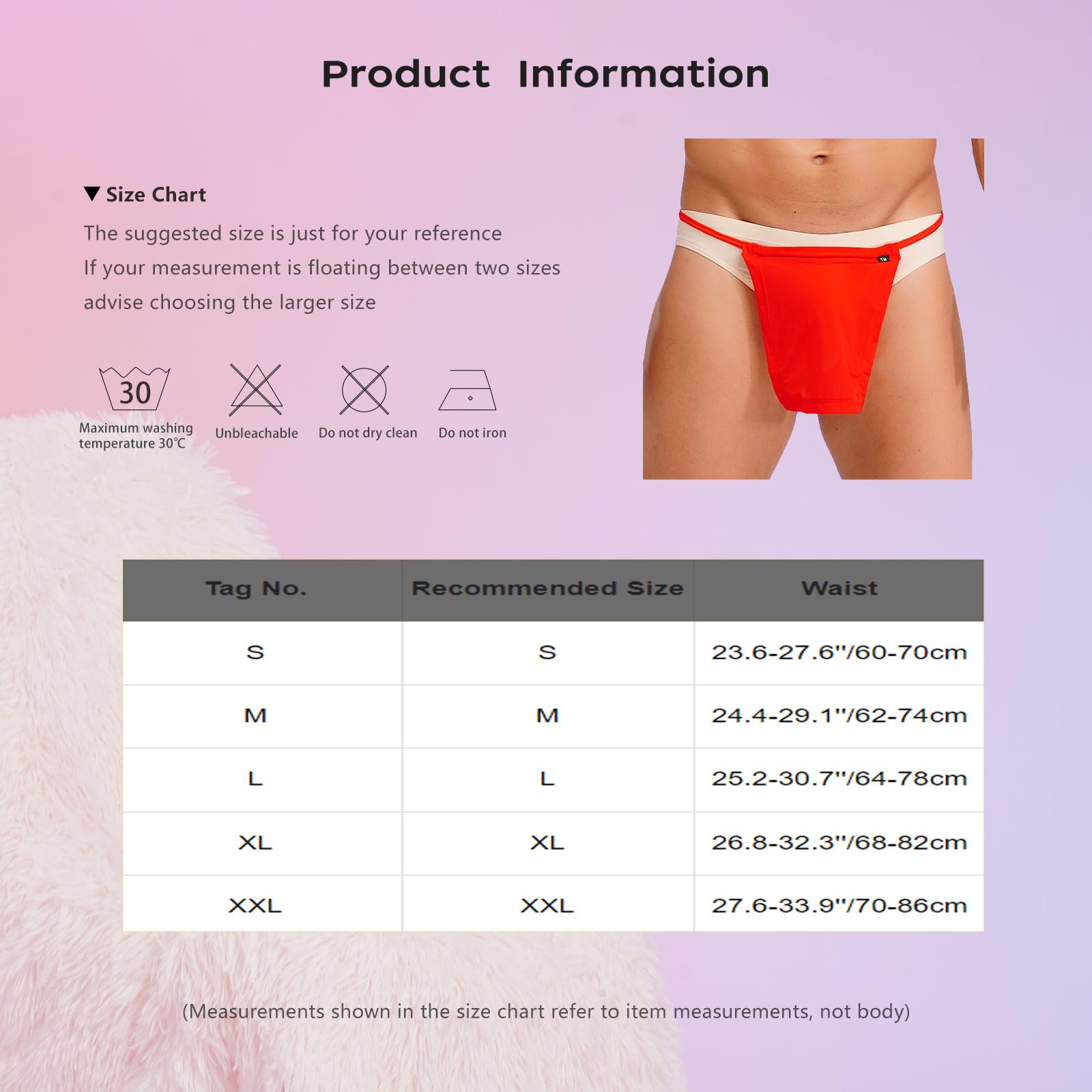 Jhaoyu Sousvêtements Fundoshi pour Hommes Japon Coton Kabuki Pagne Ceinture De Taille Slip Sumo Sousvêtements