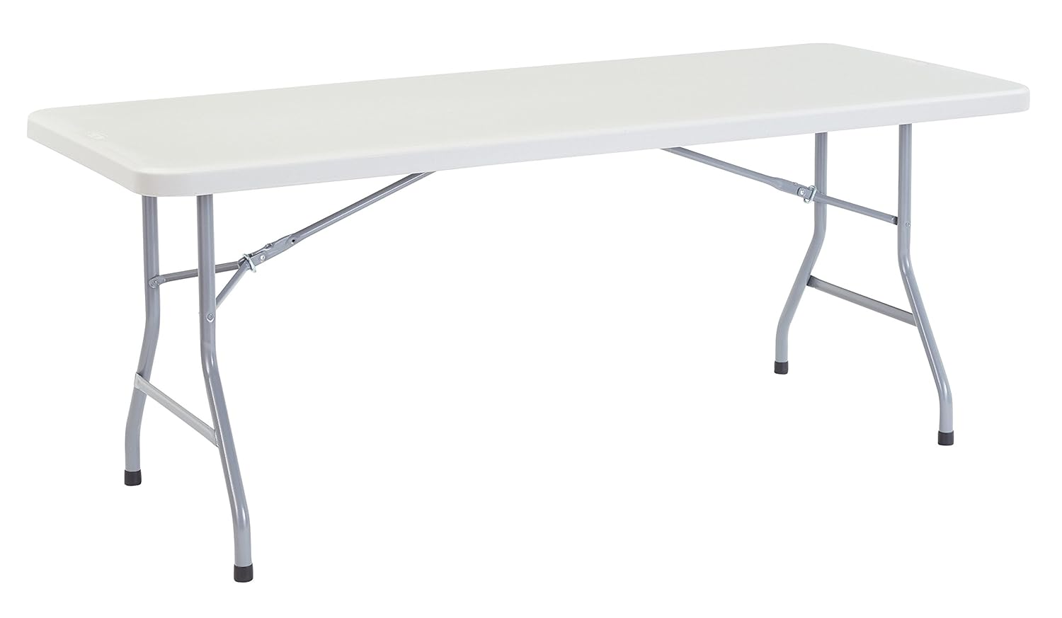 National Public Seating NPS 30" x 72" Heavy Duty Folding Table, Speckled Gray, 1,000 lb Capacity (BT3072) : Home & Kitchen