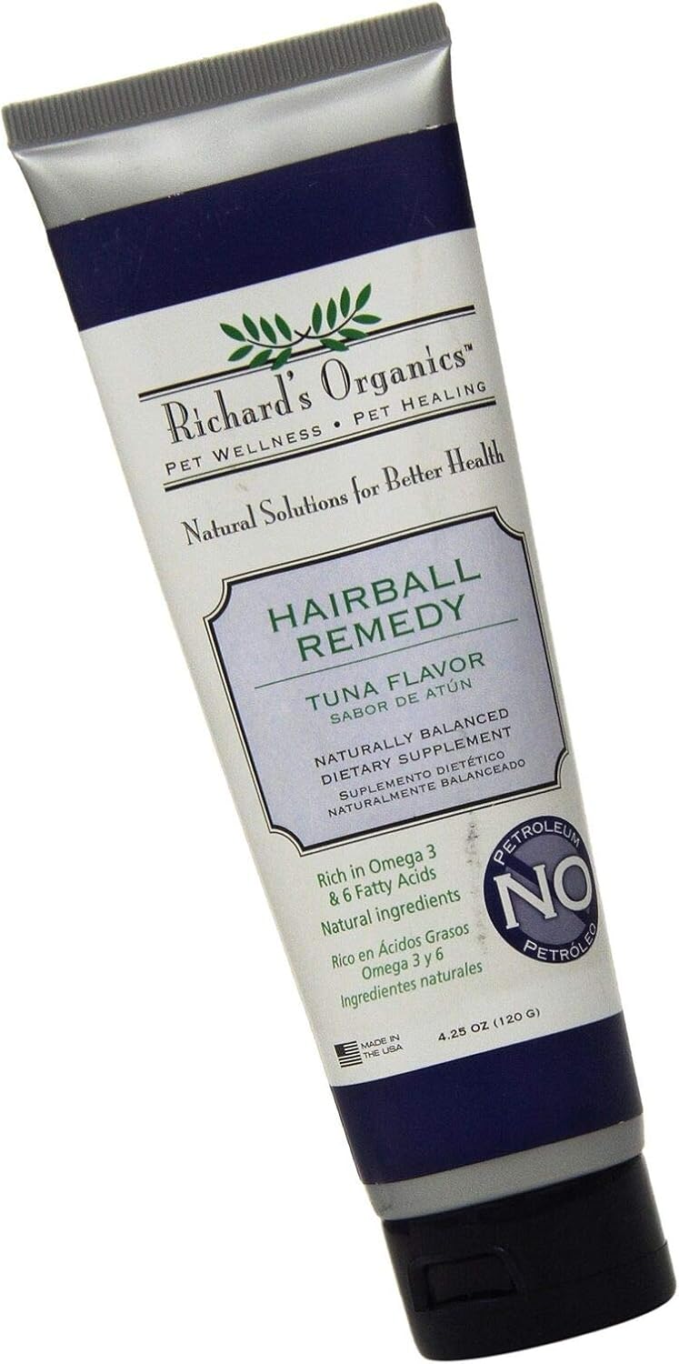 Richard's Organics Feline Hairball Remedy Tuna Flavored (4
