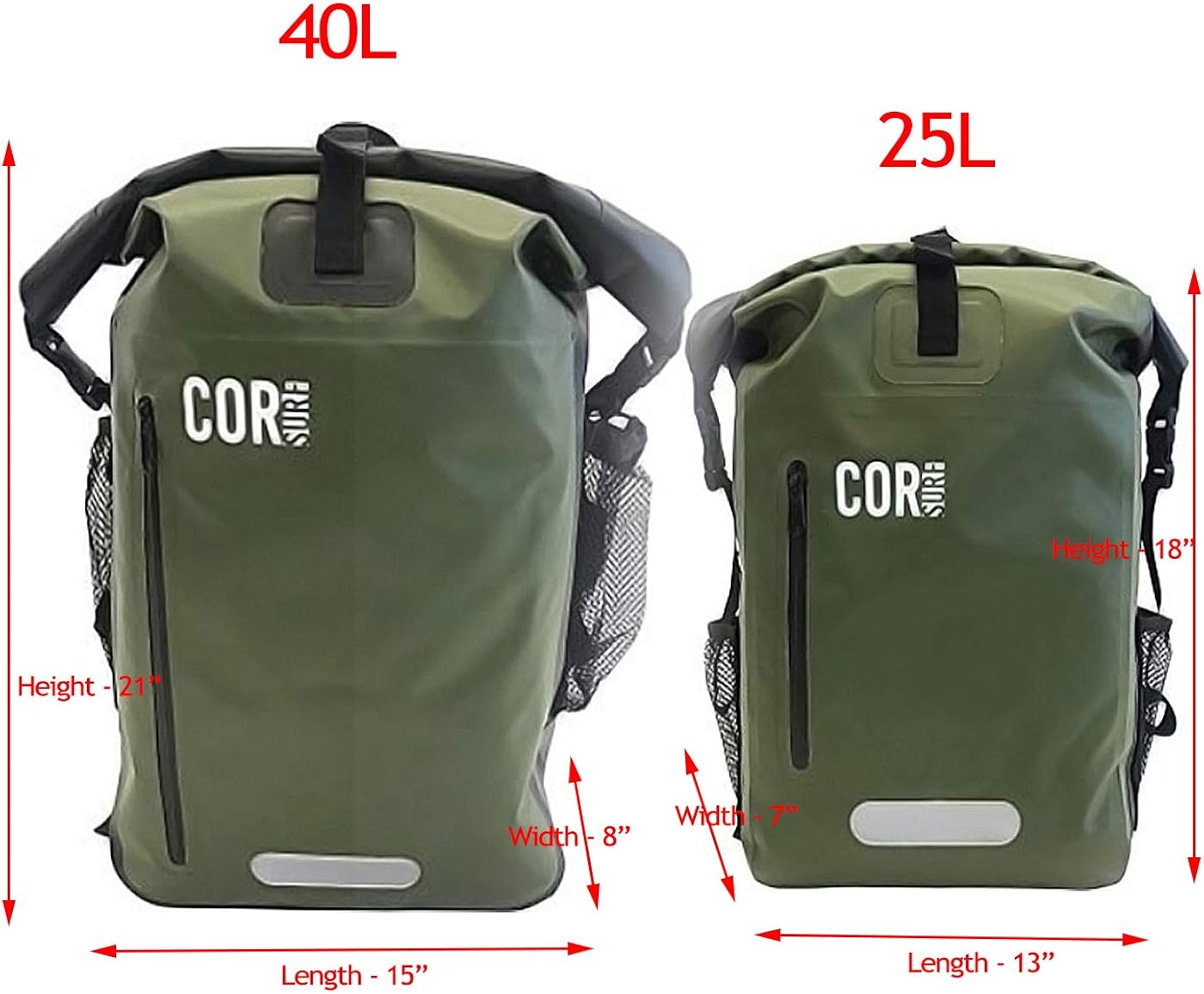 COR Surf Waterproof Dry Bag Backpack 