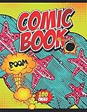  Comic Book Boom!: Notebook and Sketchbook for Kids and Adults to Unleash Creativity  Draw Your Own Comics! (Ocean Creature Themed Cover Series) Vol: 23