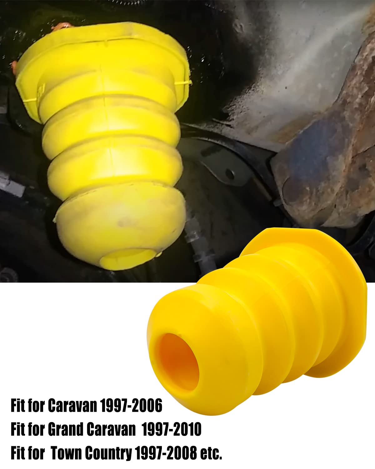 Rear Bump Stops For Chrysler Minivans - Fits Grand Caravan Town Country 1997 2008