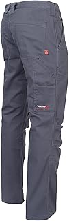 FR Pants for Men Flame/Water Resistant Duck Cargo Pants Boot Cut CAT2