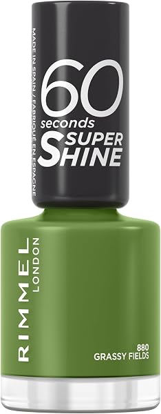 Rimmel London 60 Seconds Super Shine Nail Polish, 740 Clear, 8 ml - 4