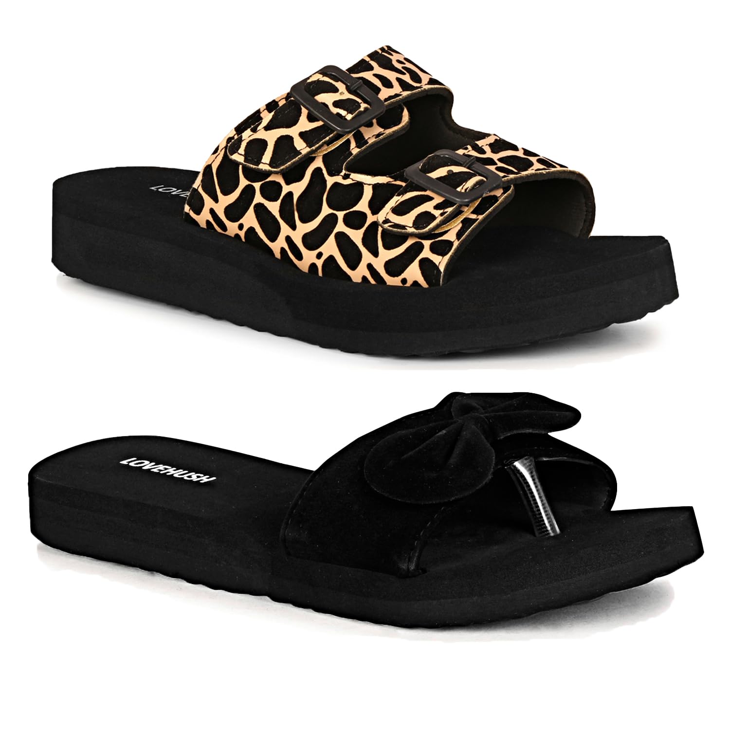 lovehush Doctor Ortho Super Soft Slippers for Women Combo of 2 2COMBO20-picture-56