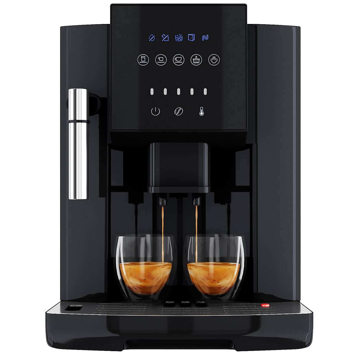 ProfiCook KAV 1281 Kaffeevollautomat mit Milchaufschäumdüse