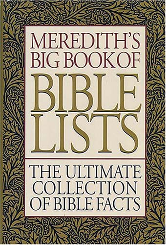 Meredith's Big Book of Bible Lists